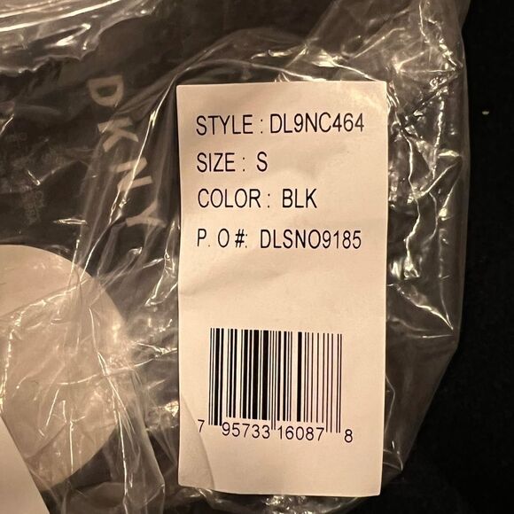 DKNY Stand-Collar Walker Coat Black Wool Single Breasted Small NWT - Picture 10 of 10